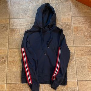 Marine blue hoodie